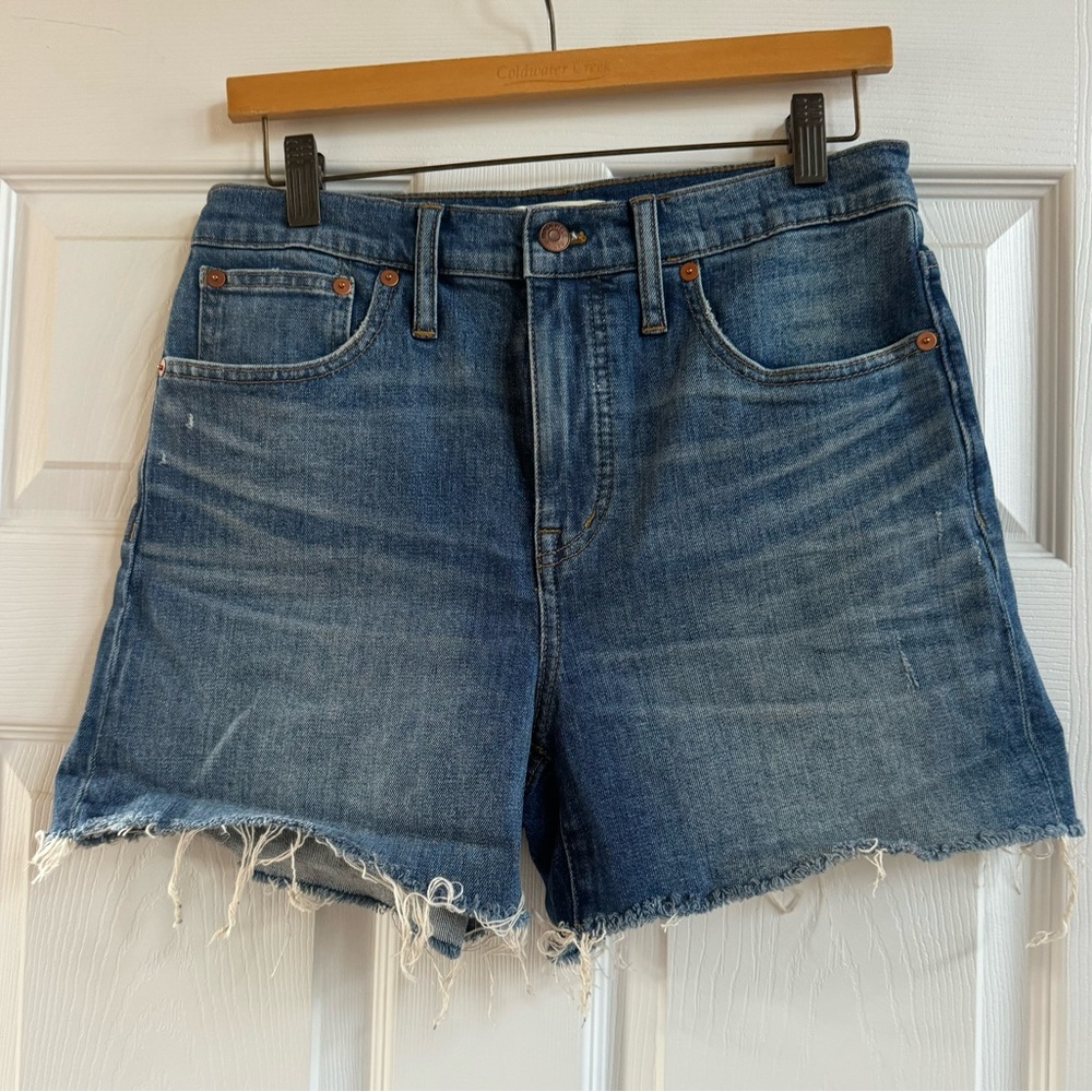 Madewell Classic Blue Denim Shorts